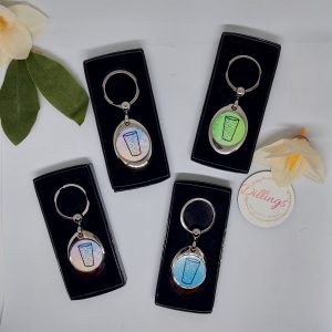 Schlüsselanhänger mit Einkaufswagenchip