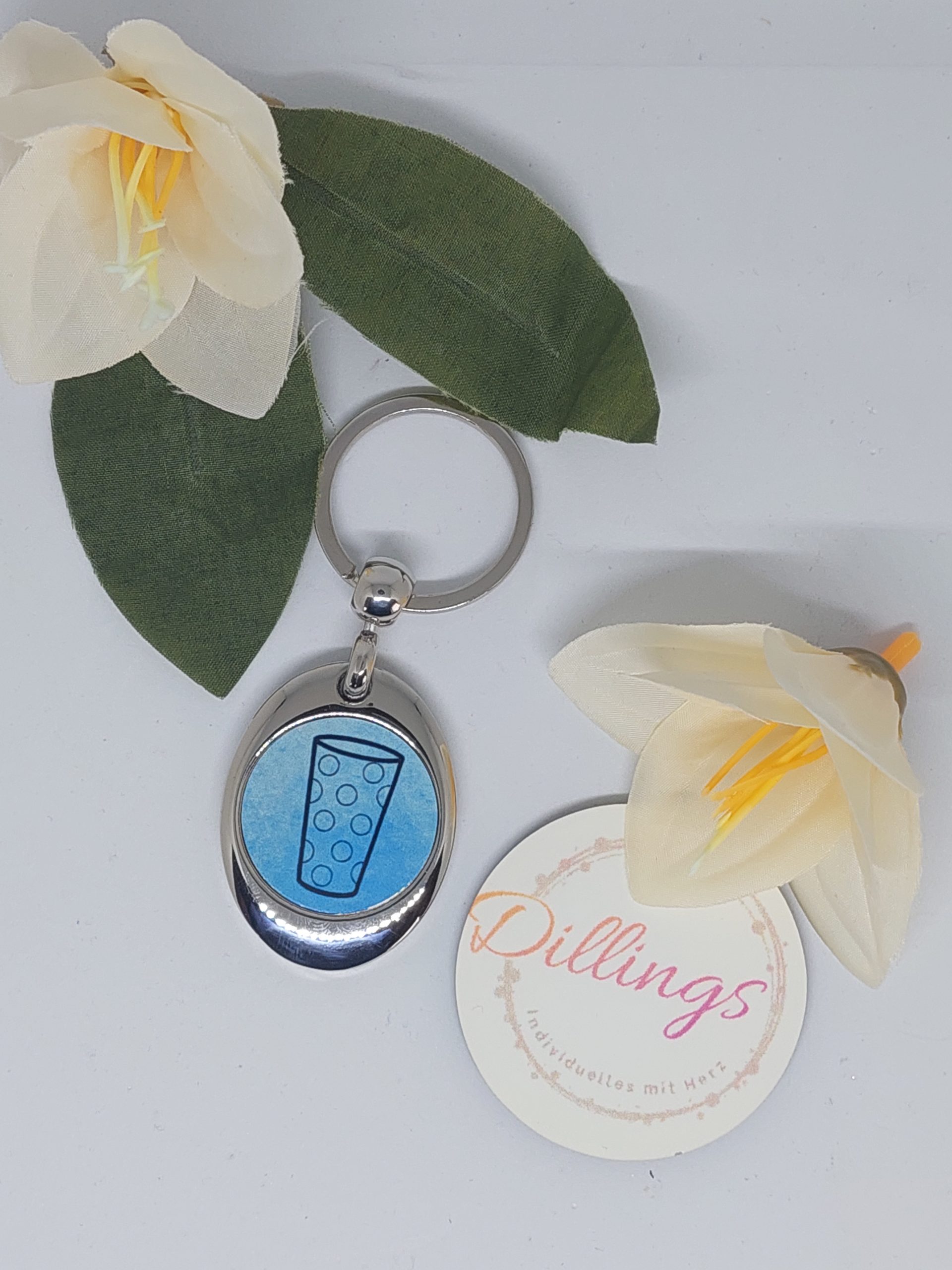 Schlüsselanhänger mit Einkaufswagenchip