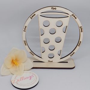 Aufsteller Dubbe mit Gravur