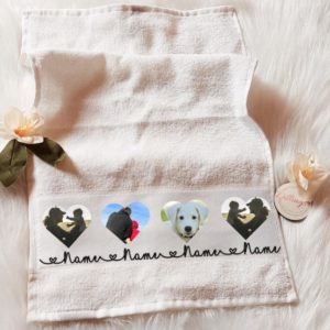 Gästehandtuch personalisiert