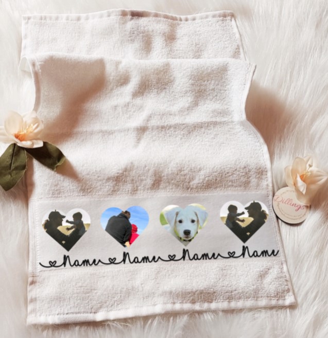 Gästehandtuch personalisiert