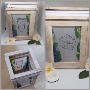 Holz Laterne/ Windlicht