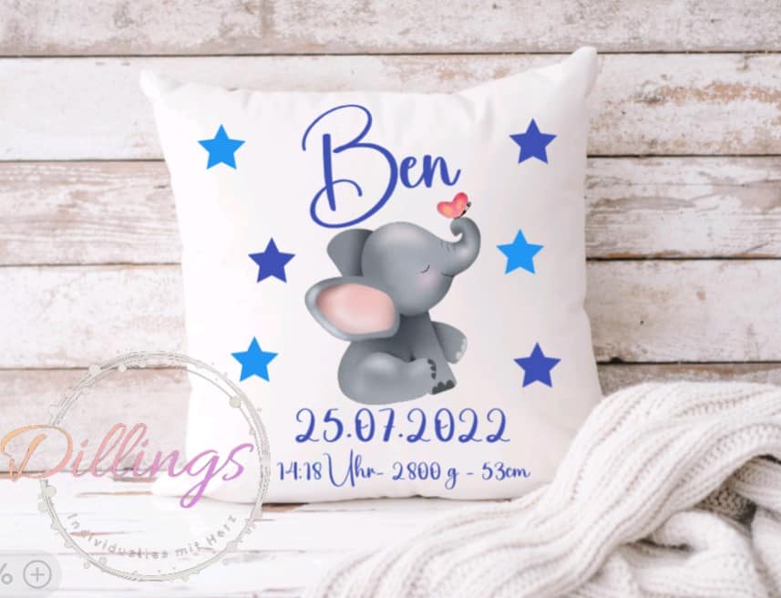 Babykissen personalisiert