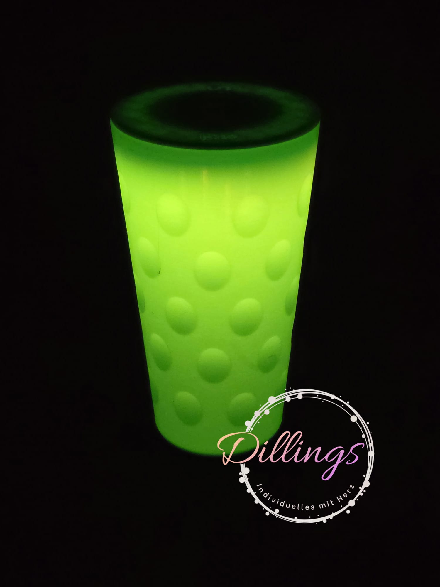 Dubbeglas Windlicht Teelichthalter 3D – Bild 3