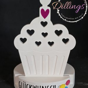 Teelichthalter Geburtstag