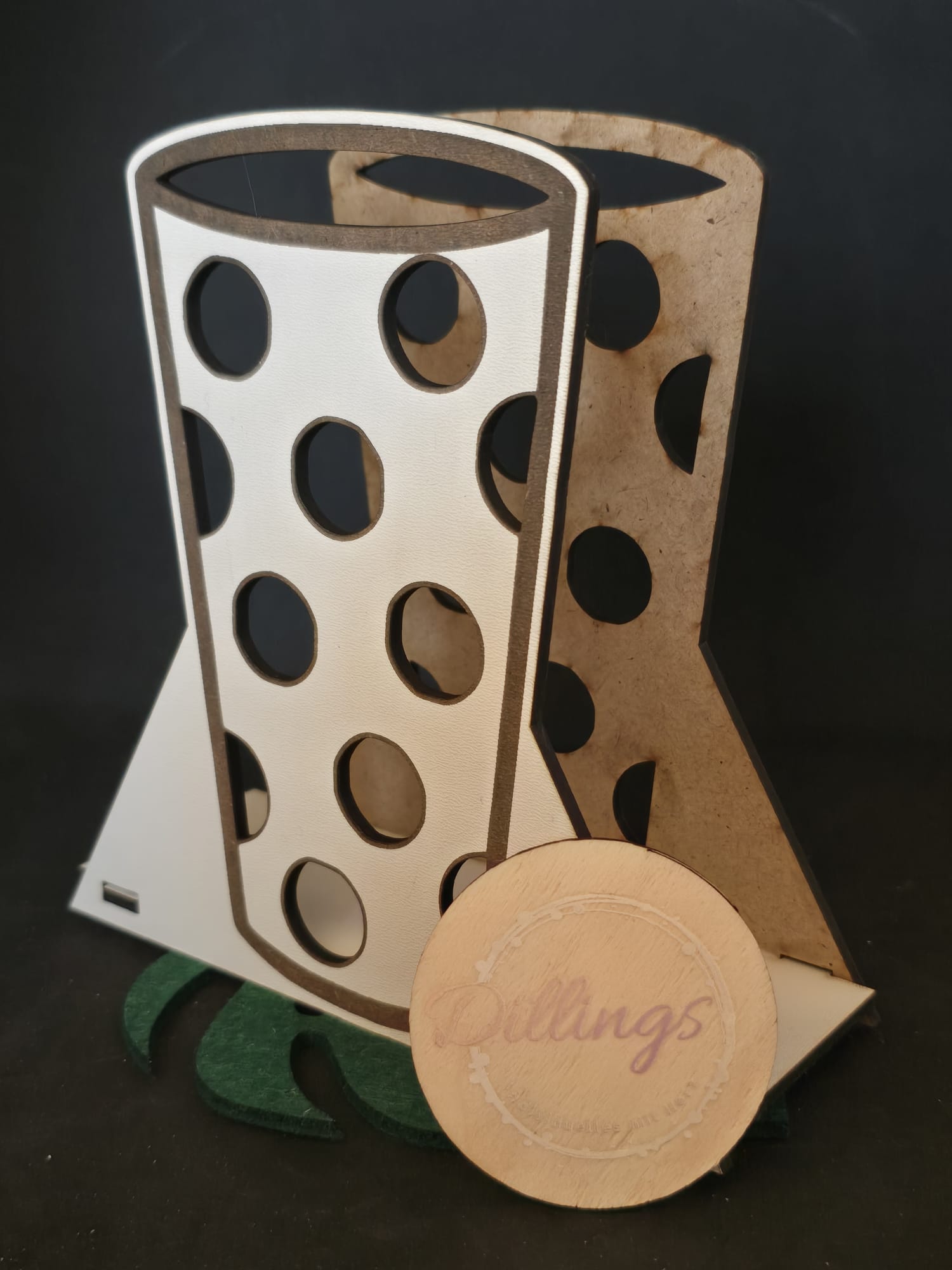 Serviettenhalter Dubbeglas