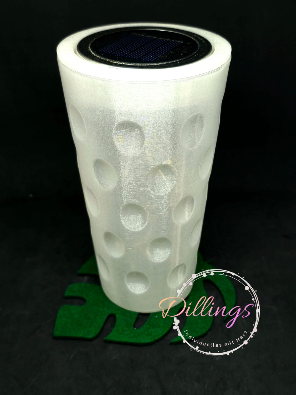 Dubbeglas Solarlampe – Bild 4