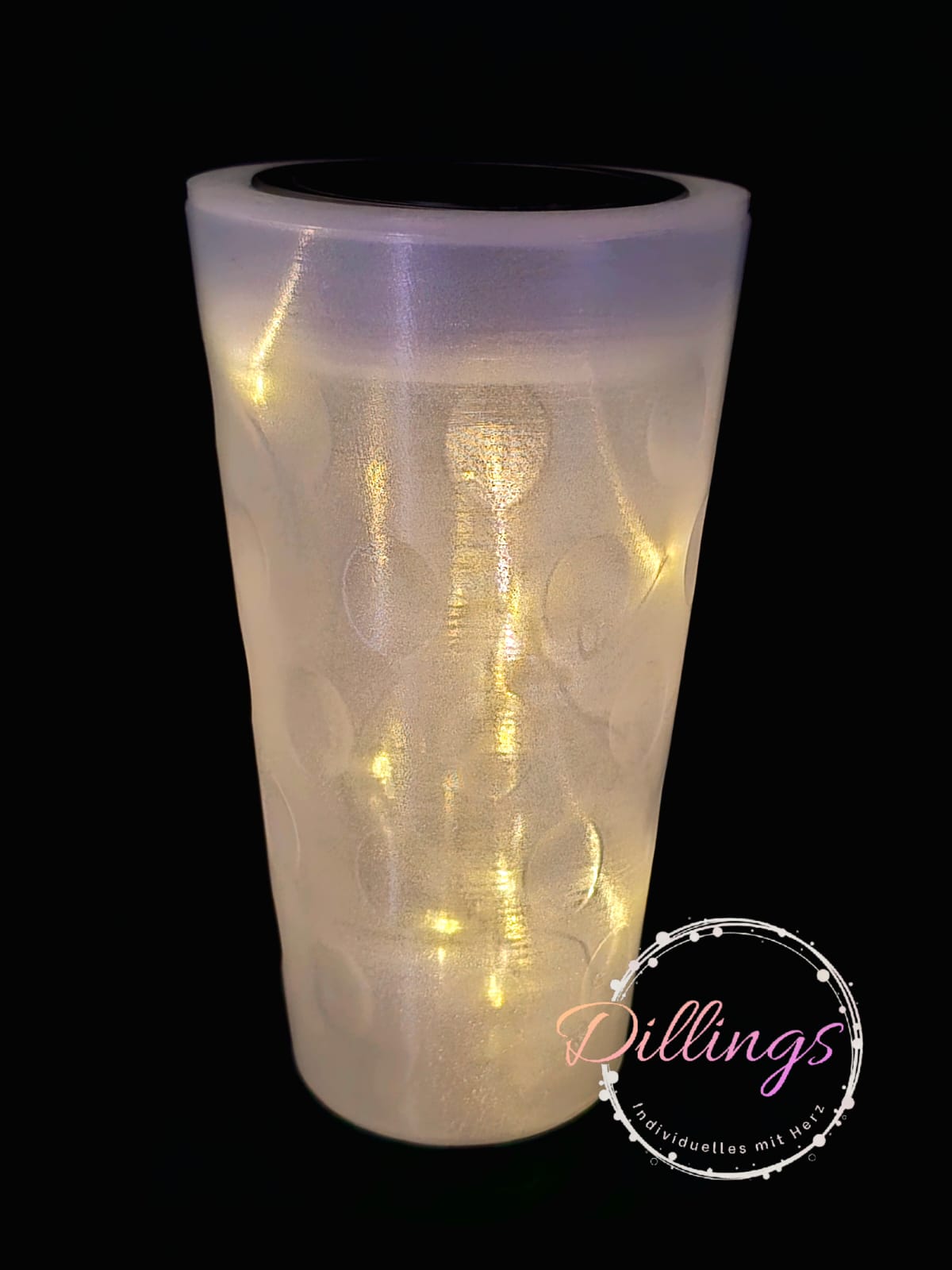 Dubbeglas Solarlampe – Bild 3