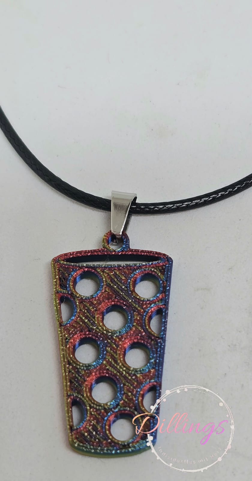 Kette Dubbeglas Bunt