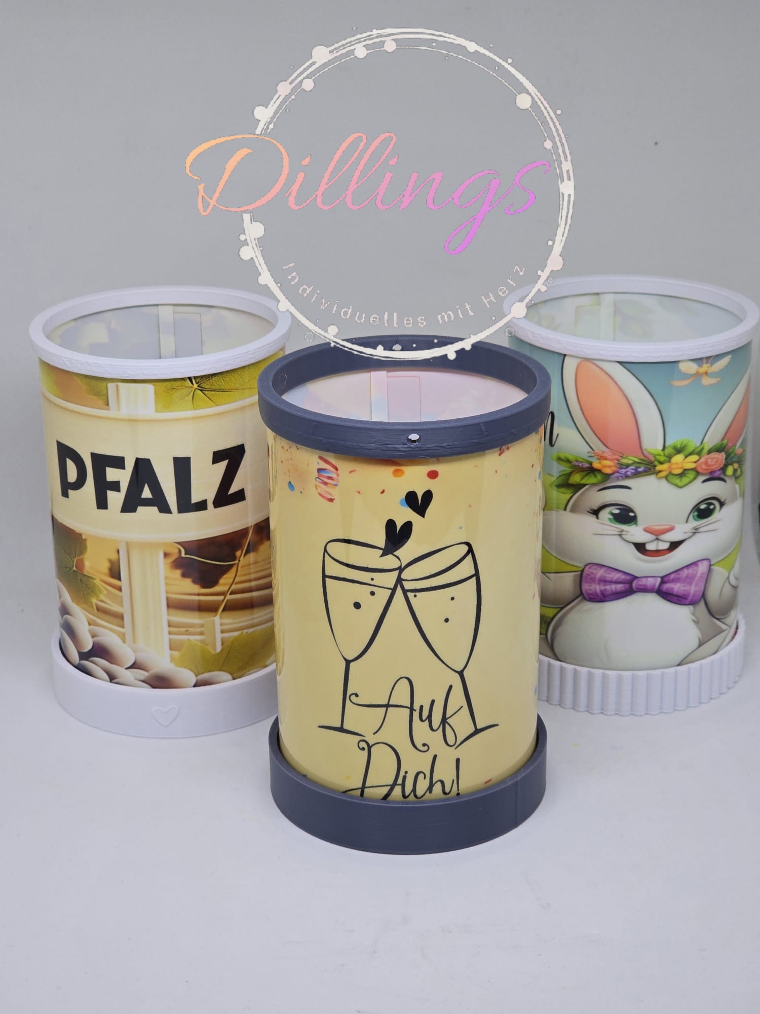 Leucht Laterne personalisiert